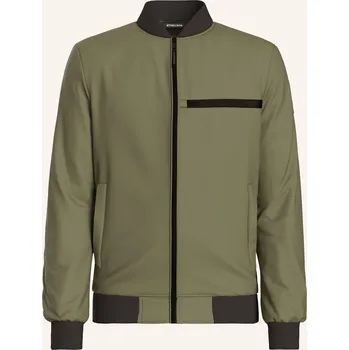 Pánský zimní kabát Strellson Pánský Blouson Clearwater, tmavě zelená, 50