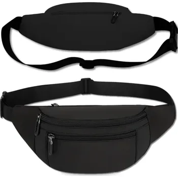 Kabelka Camerazar Dámská a pánská sportovní bederní taška - černá | Ideální doplněk pro aktivní životní styl