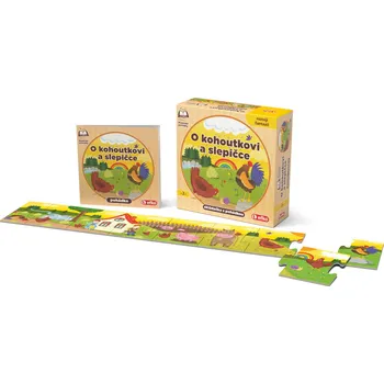 efko O kohoutkovi a slepičce - skládačka s pohádkou