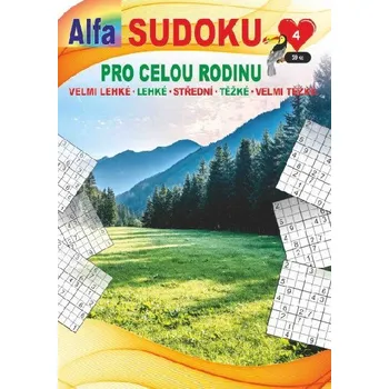 Kniha Sudoku pro celou rodinu 04/2025 - 5 úrov - neuveden