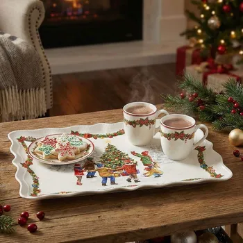 Vánoční etažér EASY LIFE 35×23,5 cm