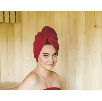 Beluto Bavlněný turban do sauny bodro uni