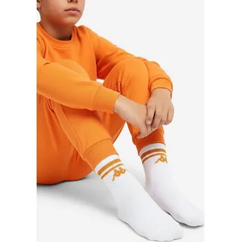 Dlouhé ponožky Kappa CEO_KR_KAPPA_DZ005_W_AW25 Bílá 31_34