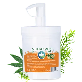 CBD ARTHROCANN GEL S CBD (600 MG) + CBG (20 MG) GEL 1L