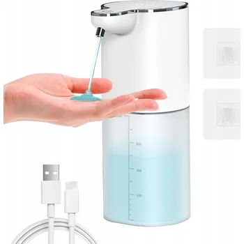 Bezkontaktní nástěnný dávkovač mýdla Bedee 400 ml, bílý