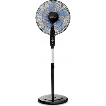 Domácí ventilátor Podlahový ventilátor Zelmer ZRF1450 černý s dálkovým ovládáním, 40 cm