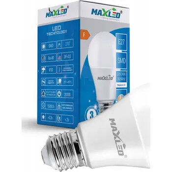 Žárovka LED žárovka E27 17W 1800lm 6500K SILNÁ STUDENÁ PREMIUM - NEBLIKÁ