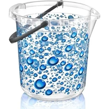Vědro POLY FISH & BUBBLES 10 l, Objem 10 litrů
