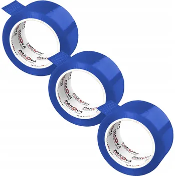 Lepicí páska Balicí páska Pakova modrá, šířka 48 mm, délka 90 m, 1 ks