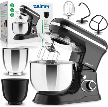 Kuchyňský robot PLANETÁRNÍ ROBOT ZELMER ZKR1355 DVA MÍSY 1200W ŠLEHÁNÍ SMART