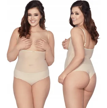 Body Mitex Zeštíhlující body Glam String M BÉŽOVÉ