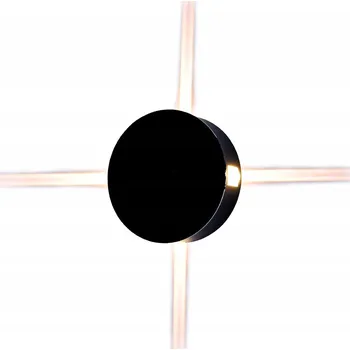 Nástěnné svítidlo Nástěnné svítidlo V-TAC černé, integrovaný LED zdroj 0 W