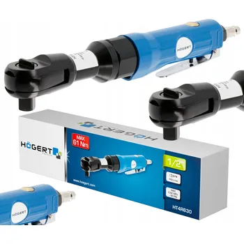 HOGERT PNEUMATICKÁ RAČNA 1/2", 61 Nm HT4R630 DÍLENSKÁ PRO NÁSTRČNÉ KLÍČE