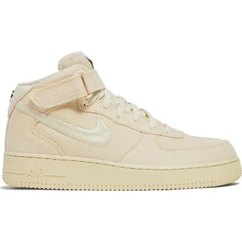 Dámská obuv Nike Stussy x Air Force 1 Mid 'Fossil' Velikost: 37.5