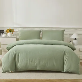 Povlečení Sada lněného povlečení 160x200 + 2x 70x80 - kompletní lněné povlečení