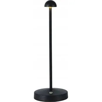 Lampička Stolní lampička Noční V-TAC 3W LED 29 Cm USB nabíjení, stmívatelná, černá VT