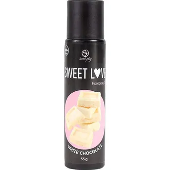 Lubrikační gel Jedlý ochucený Gel Secret Play s čokoládou 60 ml