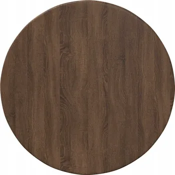 Obývací pokoj Stolek VidaXL kulatý 40 x 1,5 x 40 cm Dub hnědý