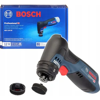 excentrická bruska EXCENTRICKÁ BRUSKA GEX 12V-32 BOSCH AKU BEZKARTÁČOVÁ, HOLÉ TĚLO (BEZ BATERIE A NABÍJEČKY)