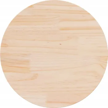 Jídelní stůl Stůl kulatý VidaXL 60 x 2,5 x 2,5 cm borovice