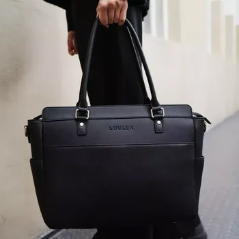 Kabelka Loulex Handbag Black - fotobrašna (černá)