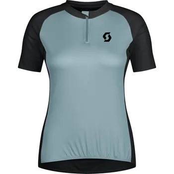 Cyklistické oblečení SCOTT Cyklistický dres s krátkým rukávem - ENDURANCE 20 W - modrá/černá S