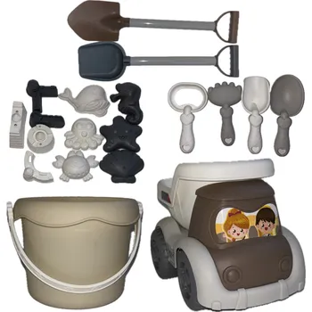 Nafukovací míč Hrací sada na písek 18ks Poškozený původní obal