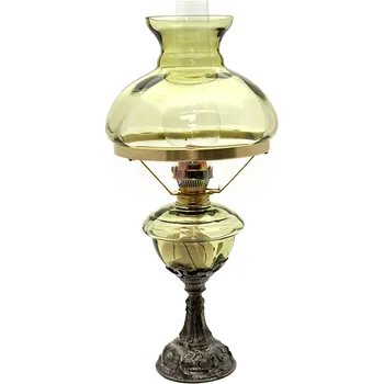 Petrolejová lampa Petrolejová lampa s cínovou nohou - lesní zelená | 85255