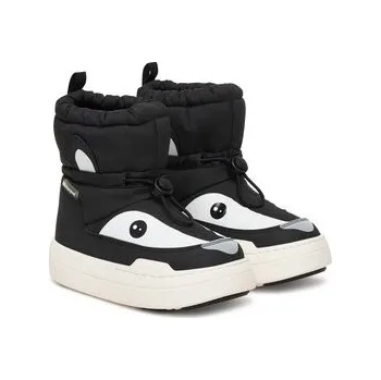 Dětská móda Sněhule Moon Boot Mb Jr Park Tube Mid Animal Wp 80D3440100 S Černá 34