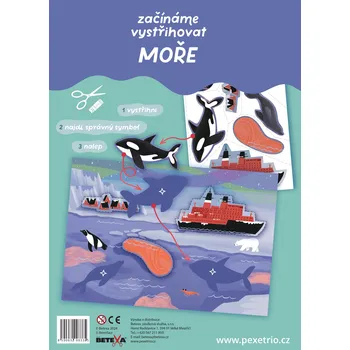 omalovánky efko Začínáme vystřihovat Moře