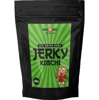 Sušené maso Maso Here Vepřové Jerky s Kimchi 40g