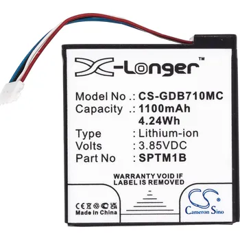 Baterie Cameron Sino CS-GDB710MC pro GoPro Hero 7 Silver - neoriginální