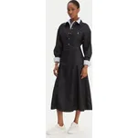 Tommy Hilfiger Džínová sukně WW0WW47730 Tmavomodrá Regular Fit 40