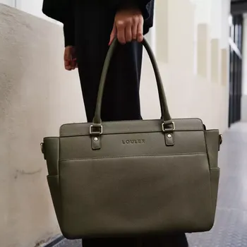 Loulex Handbag Olive - fotobrašna (olivová)