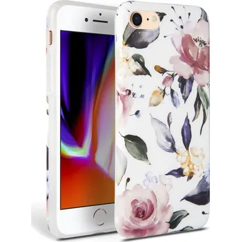 Pouzdro na mobilní telefon Tech-Protect Ochranný kryt pro iPhone 7 / 8 / SE (2020/2022) - Tech-Protect, Floral White