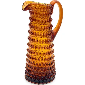 přísavka na sklo Džbán 1,2l - Hobnail - Ananas - amber | 77961