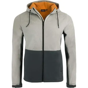 Pánské oblečení Pánská bunda ALPINE PRO KREL XXXL Tmavě šedá, Šedá, Oranžová