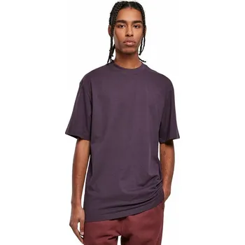 Prodloužené bavlněné rovné pánské triko Urban Classics 180 g/m Barva: fialová tmavá, Velikost: XXL