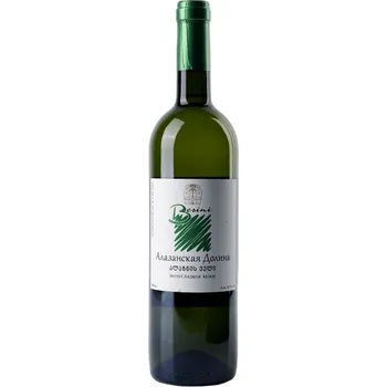 Víno Polosladké bílé víno Alazani Valley 0,75L Besini