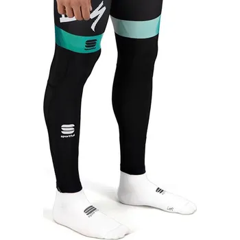 Cyklistické návleky SPORTFUL Cyklistické návleky na nohy - BORA HANSGROHE 2021 - černá
