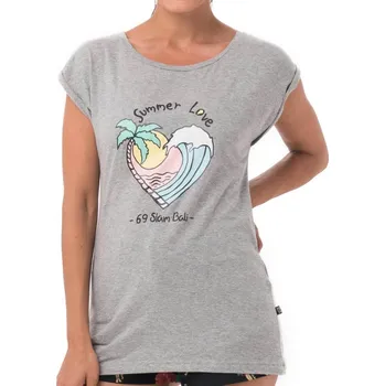 Dámské tričko Dámské tričko 69SLAM SUMMER LOVE GREY ELISA (GTKMER-GY) M GTKMER-GY Možnost vrácení zboží ZDARMA do 120 dnů!