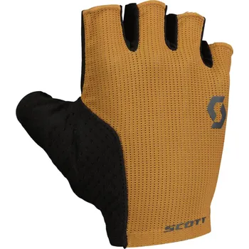 Cyklistické rukavice SCOTT Cyklistické rukavice krátkoprsté - ESSENTIAL GEL SF - hnědá/černá