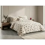 Mikroplyšové povlečení HEARTINO krémové Rozměr povlečení: 70 x 90 cm | 140 x 220 cm