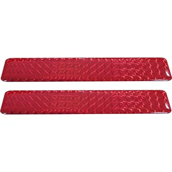 Příslušenství osvětlení automobilu 264-0309 Odrazka 2,5x30 cm červená, samolepící