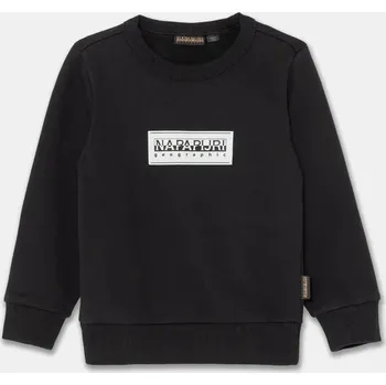 Chlapecké oblečení Dětská mikina Napapijri B-CHAMOIS C NP0A4HY30411.98.128 černá 99X, vel. 110-116