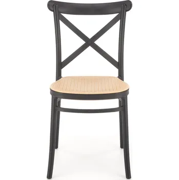 Jídelní židle Moderní jídelní židle Halmar K512 černá / hnědá (1p=4szt)