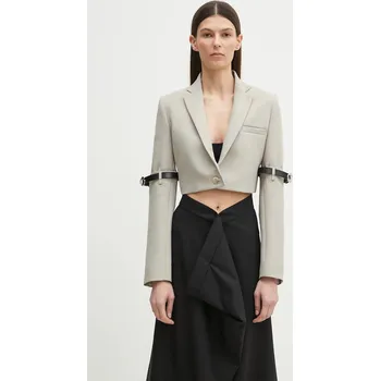 Dámské sako Sako Coperni Hybrid Cropped Tailored COPV74F3004 béžová 80X, vel. 38