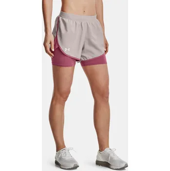 Dámské kraťasy Dámské kraťasy Under Armour UA Fly By Elite 2-in-1 S 1369768-592 Šedá SM