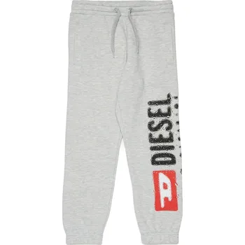 Chlapecké oblečení Dětské bavlněné tepláky Diesel PANTLI TROUSERS J02445.KYAZ3 šedá 90X, vel. 175