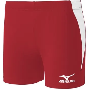 Dámské kraťasy Dámské sportovní kraťase Mizuno W Trad Shorts/Red/White Velikost: XS